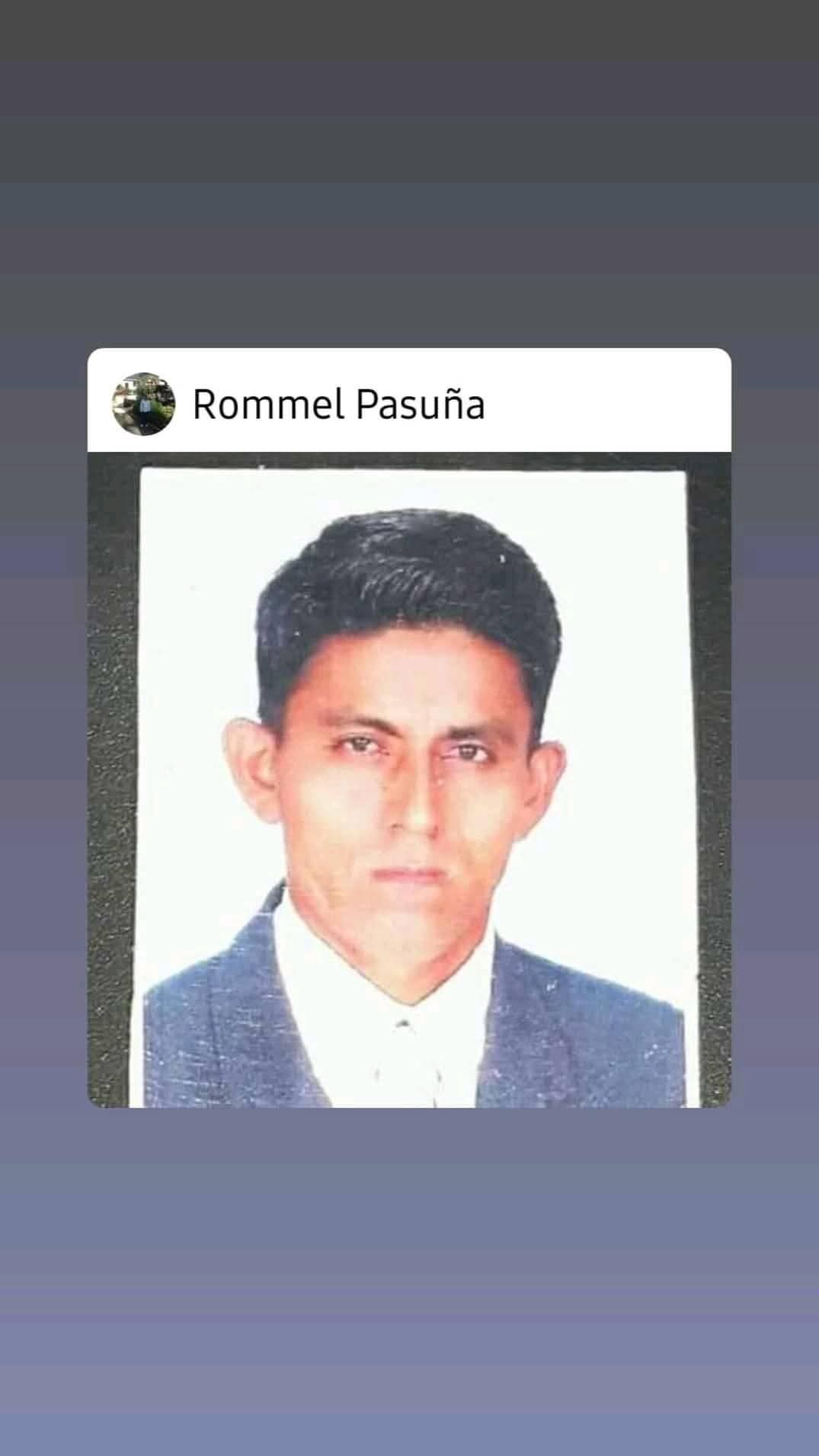 Rommel nicolas Pasuña guaman