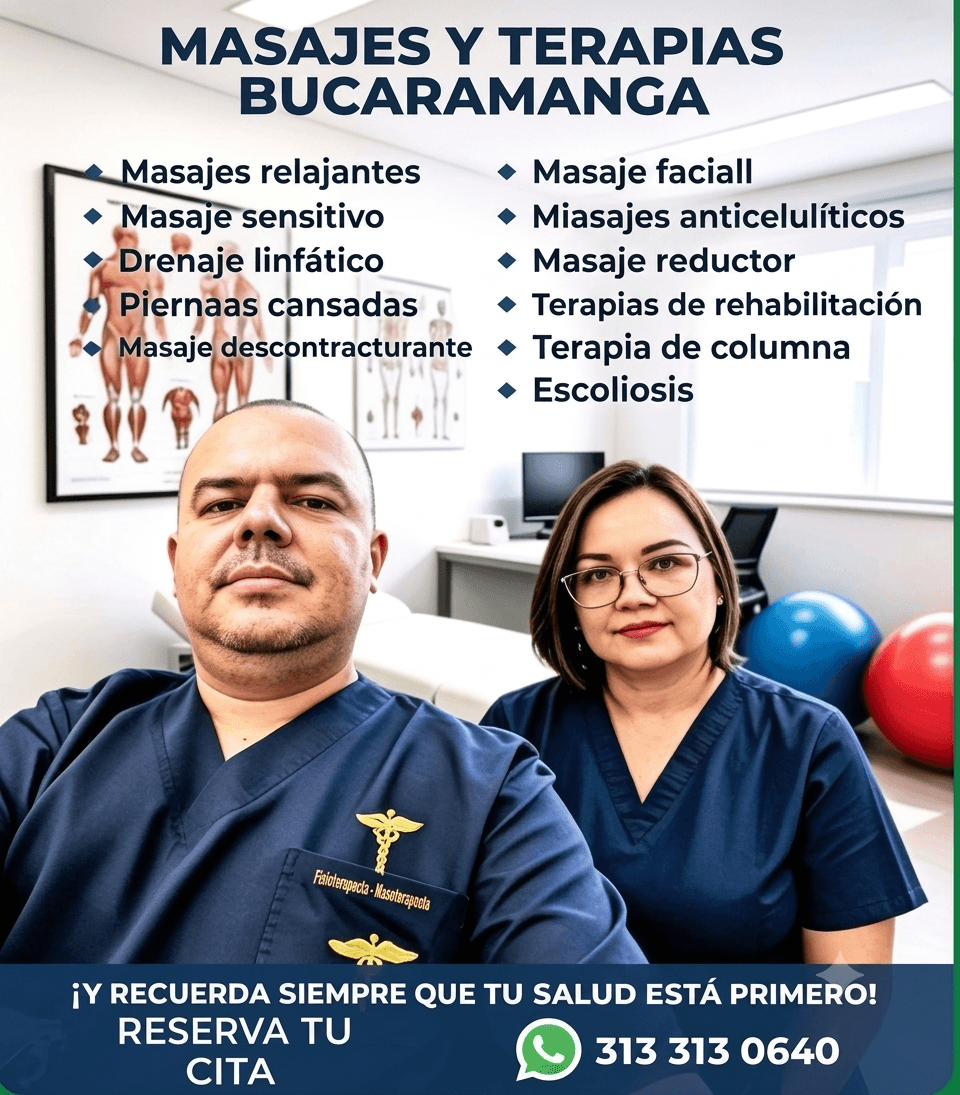 Masajes y terapias Bucaramanga