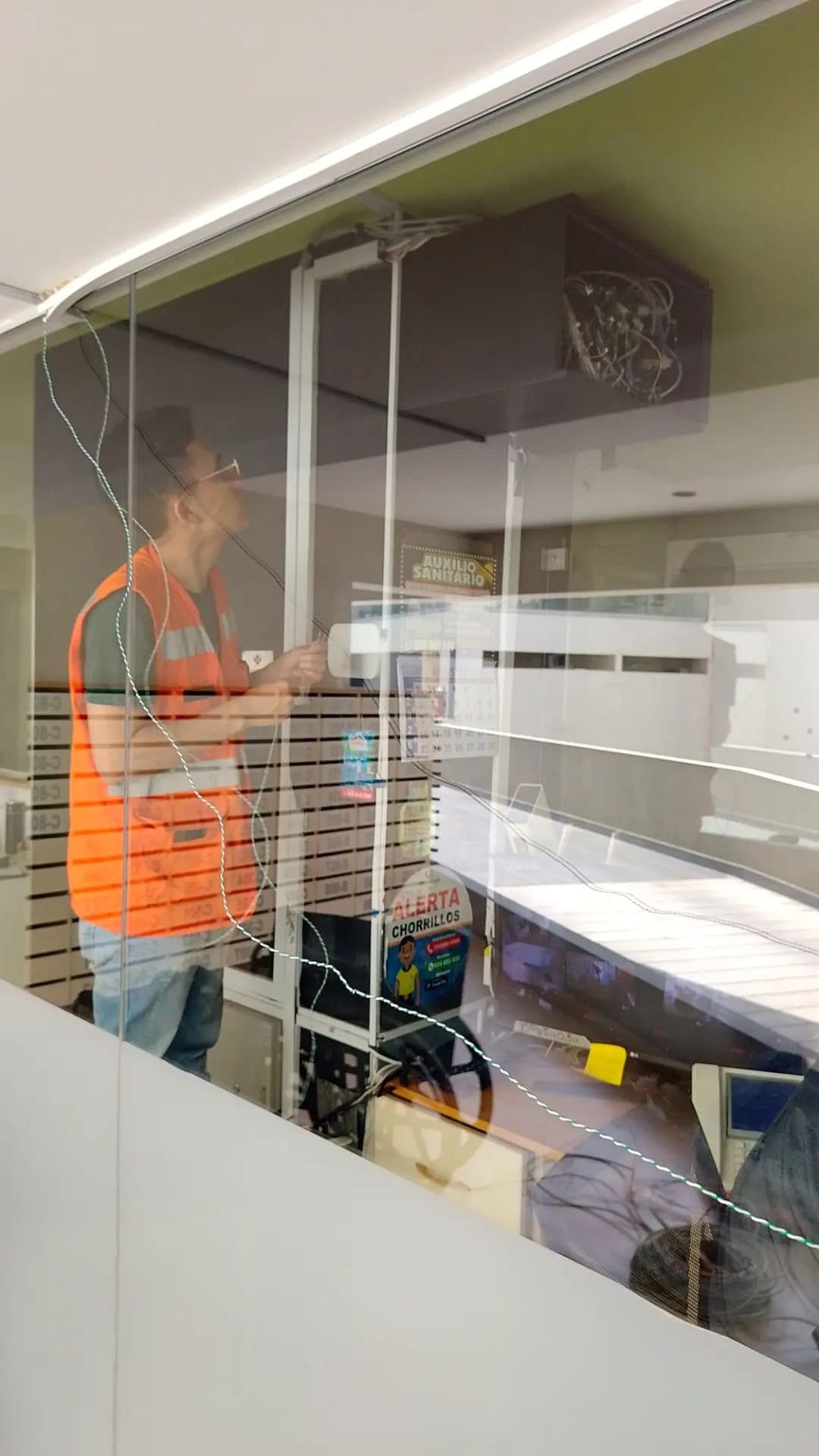 Instalación de cámara de seguridad