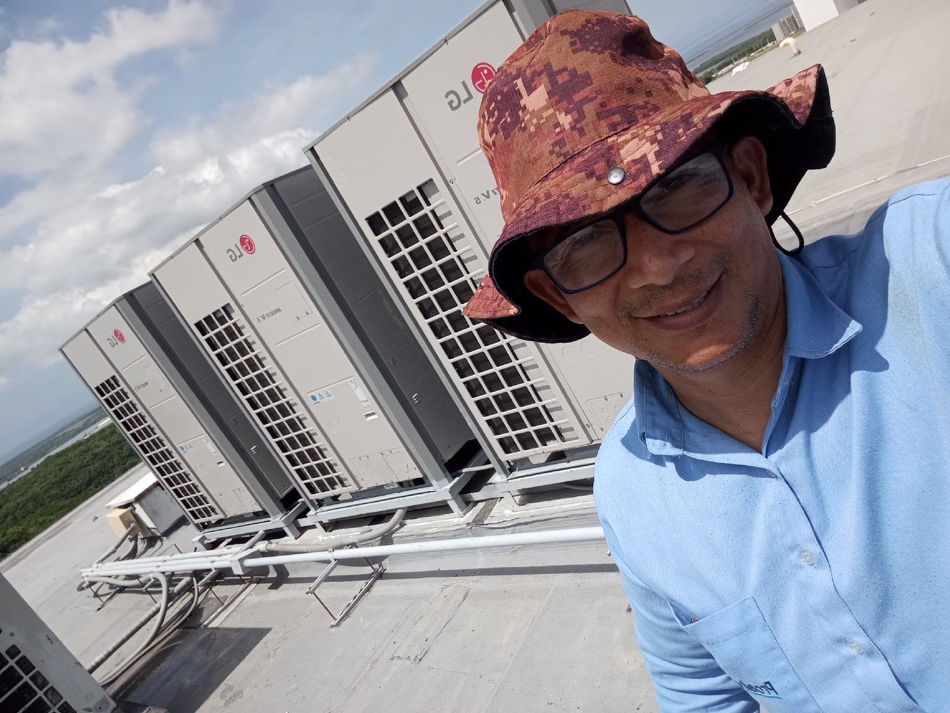 Aire acondicionado, trabajo completo
