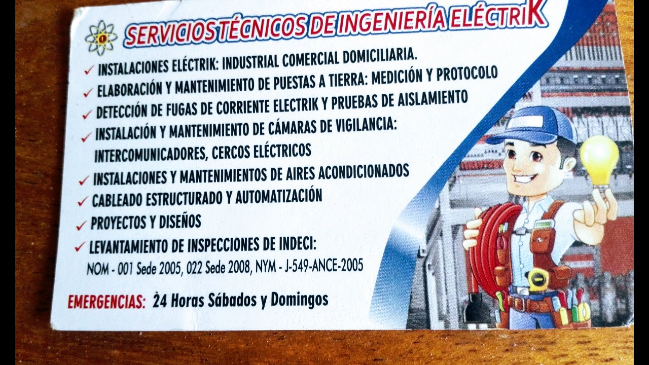 ELECTRICIDAD &GASFITERIA
