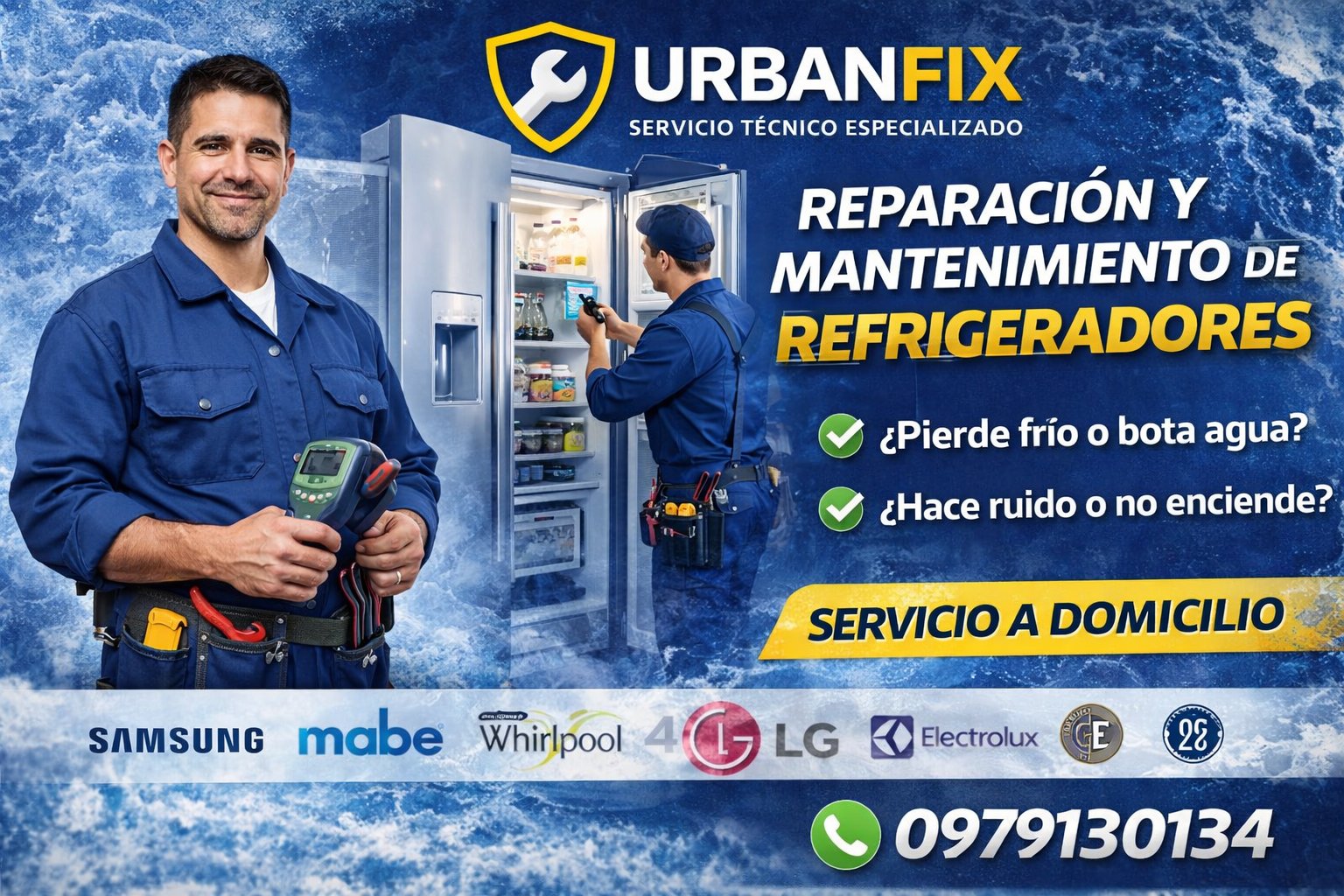 Electricista, trabajo completo