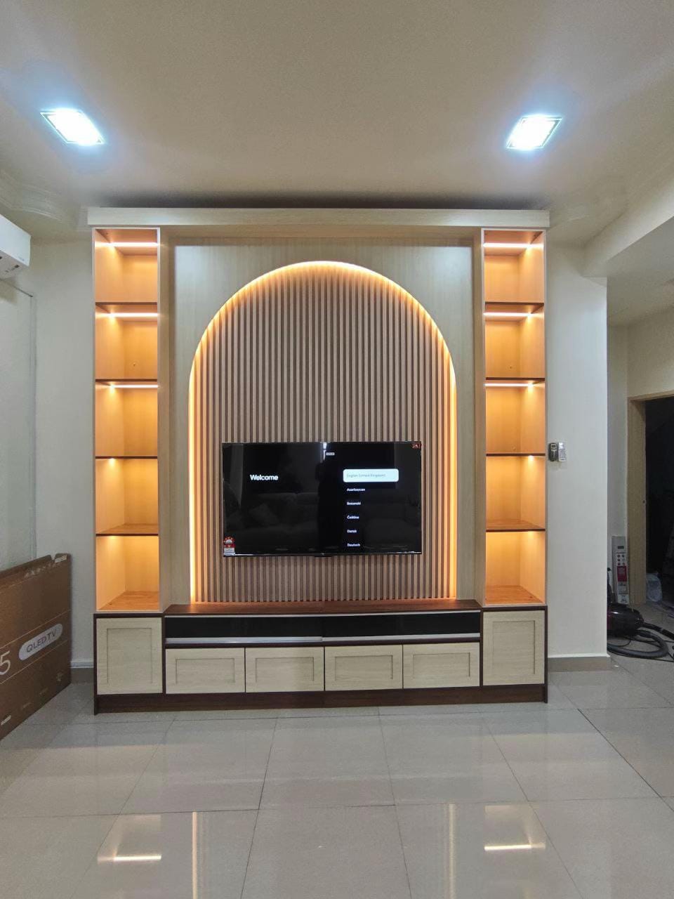 Instalación de mueble TV