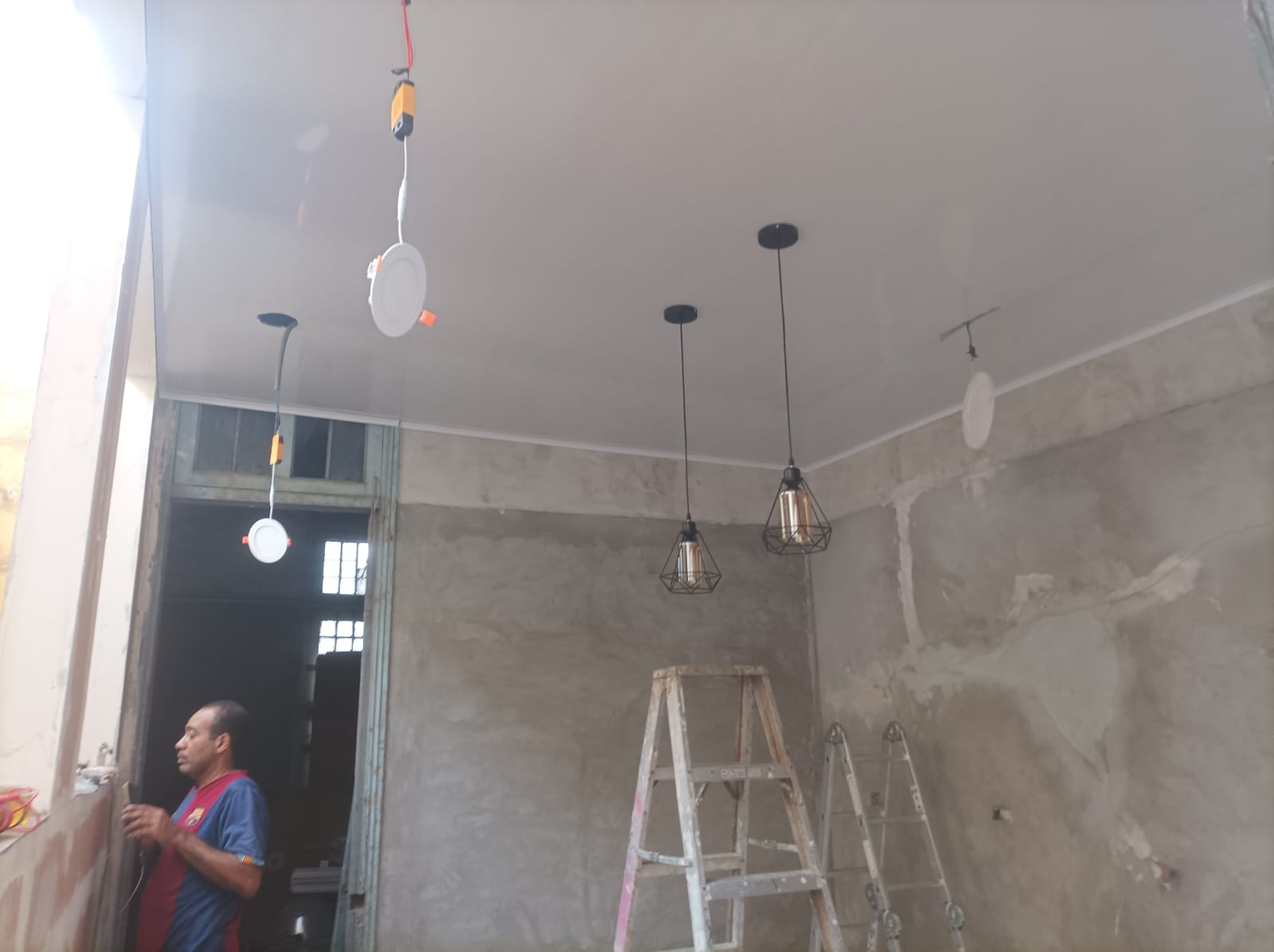 Instalación de luces