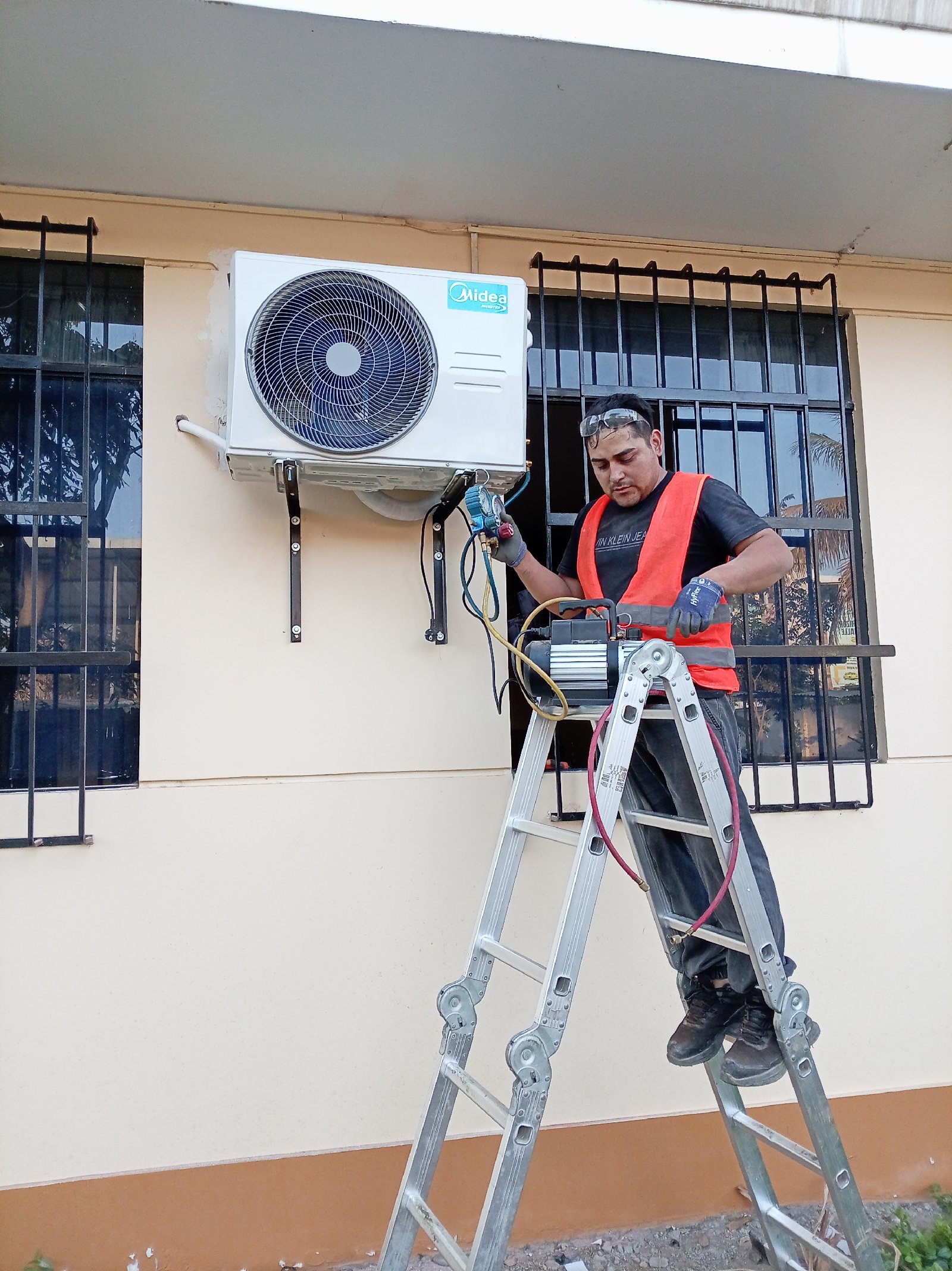 Instalación de aire acondicionado