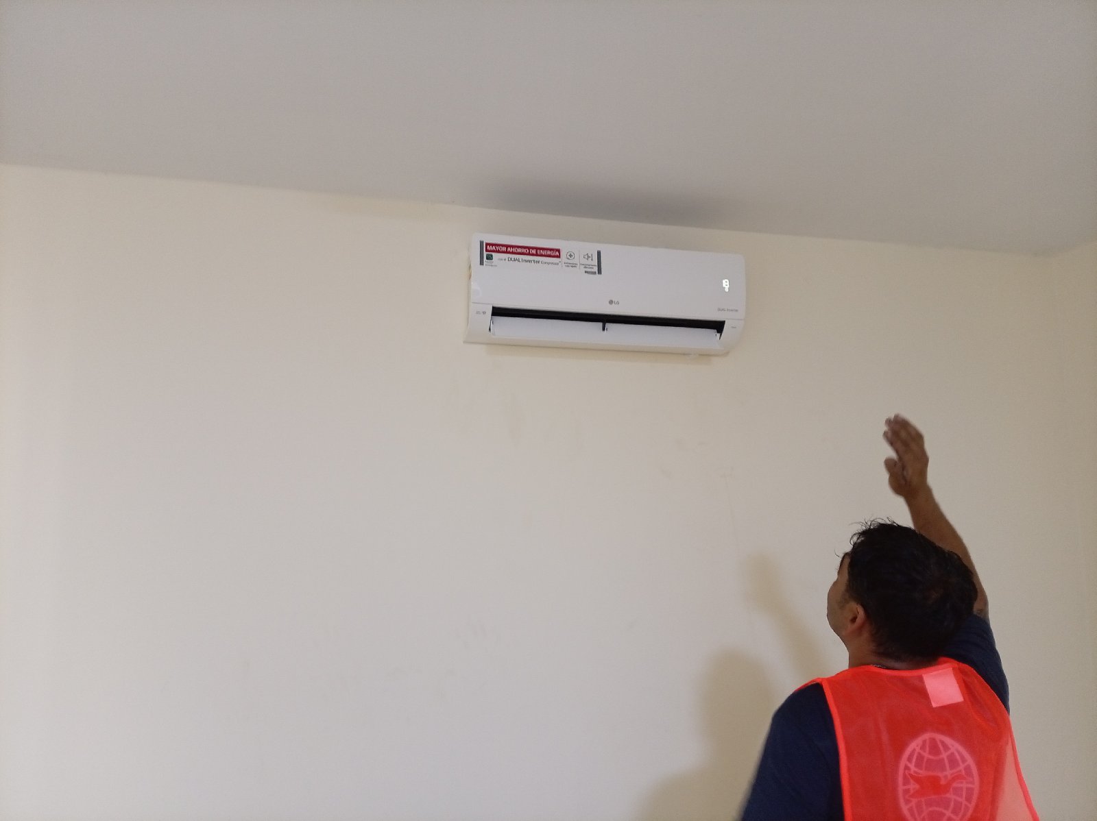 Instalación de aire acondicionado