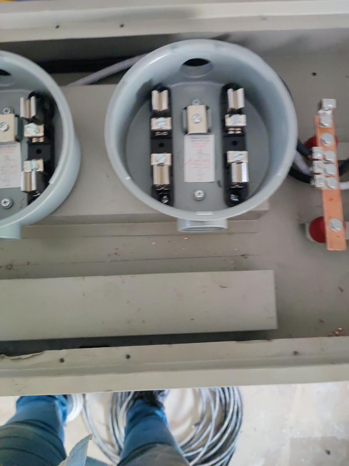 Trabajo de cableado eléctrico