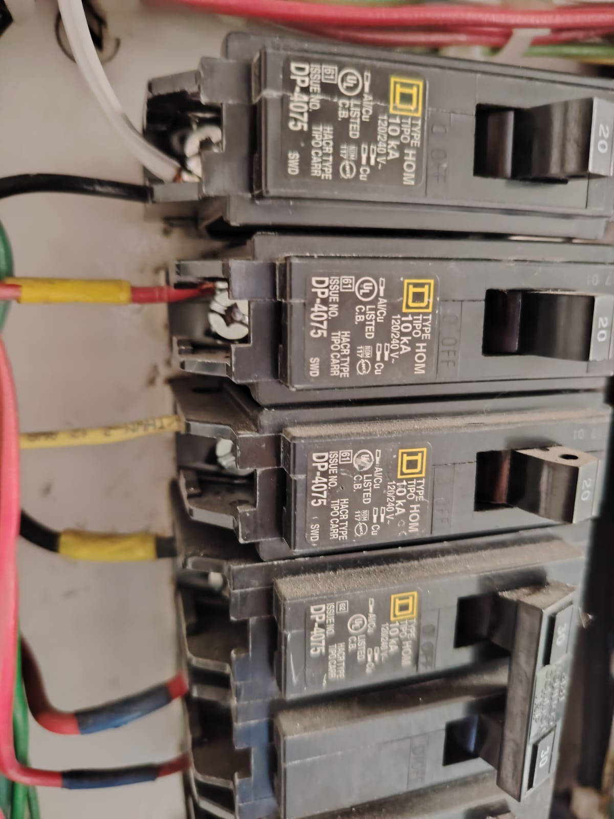 Instalación de tablero eléctrico