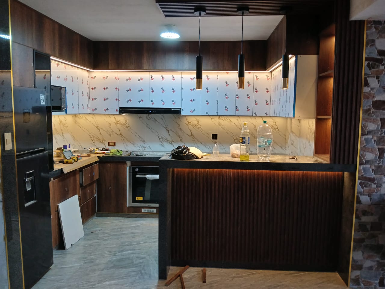 Cocina de melamina