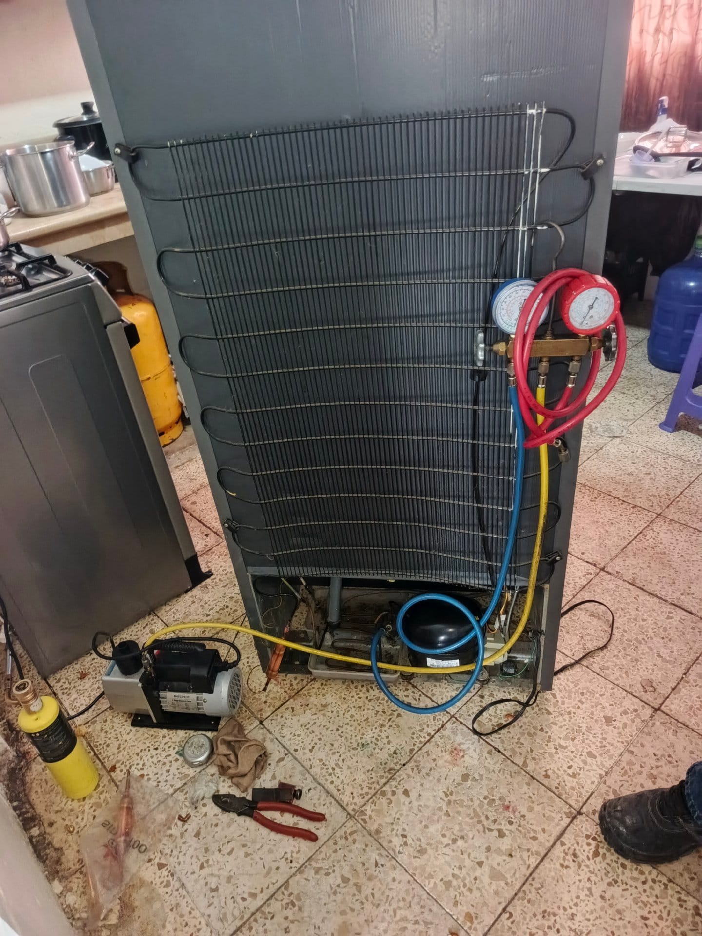Reparación de equipos de refrigeración