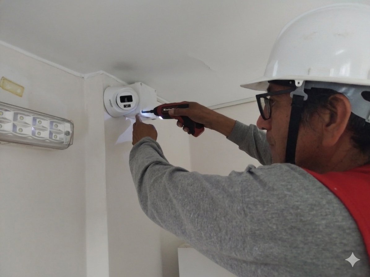 instalación y configuración de camaras de seguridad 2