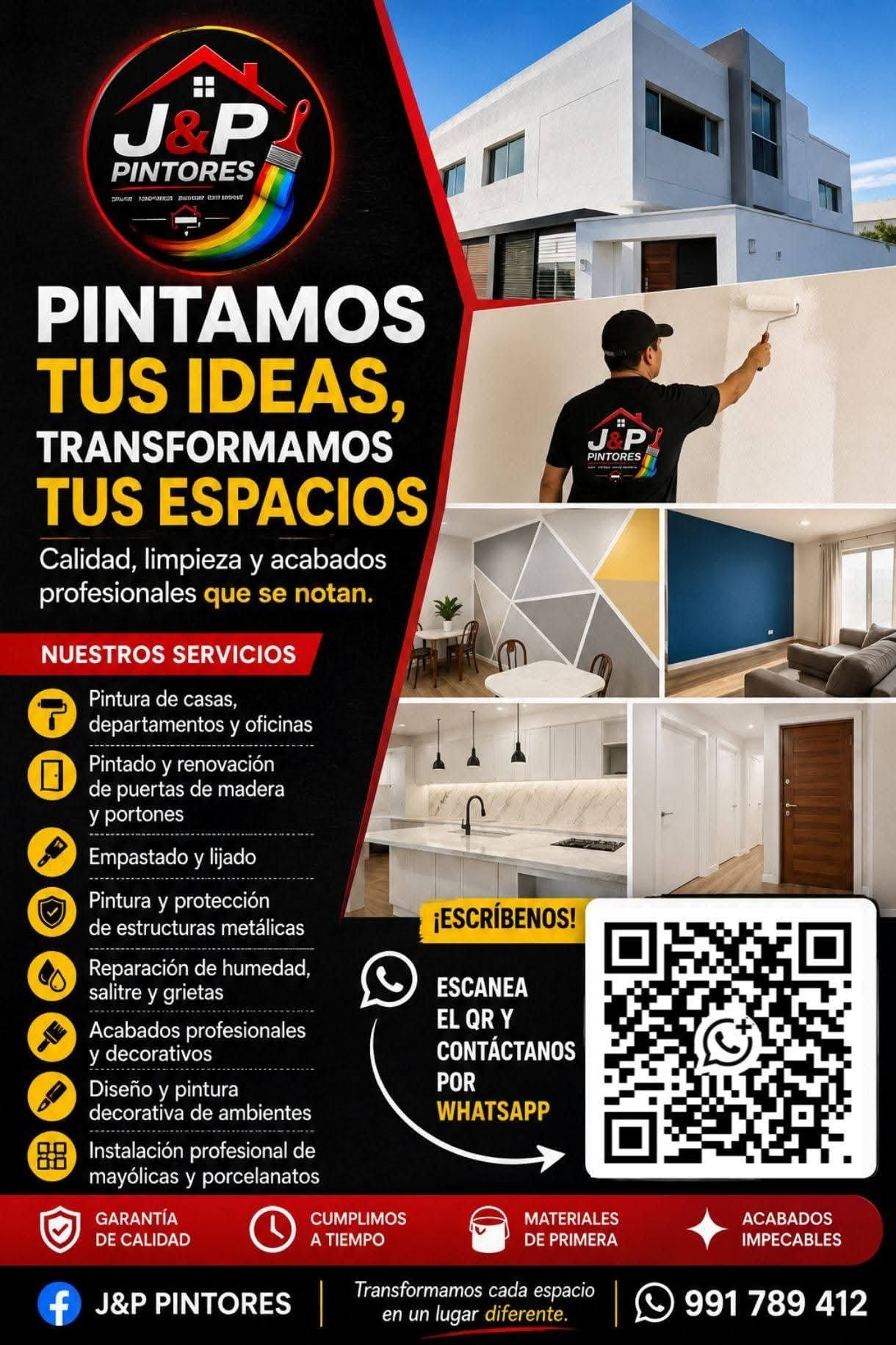 🎨SERVICIO DE PINTURA ACABADOS EN GENERAL 3