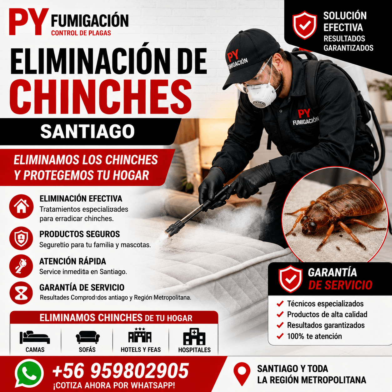 Servicio de Fumigación y Control de Plagas 2