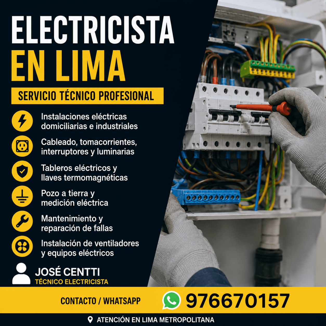 ⚡🔌 ¿Necesitas un electricista de confianza en Lima? 🔌⚡ 1