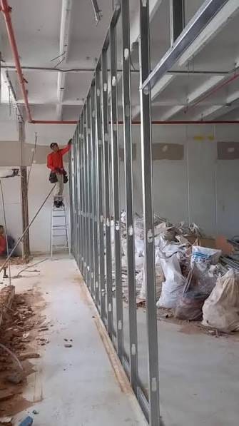 INSTALACIÓN DE DRY WALL, SUPER BOARD Y PVC 4