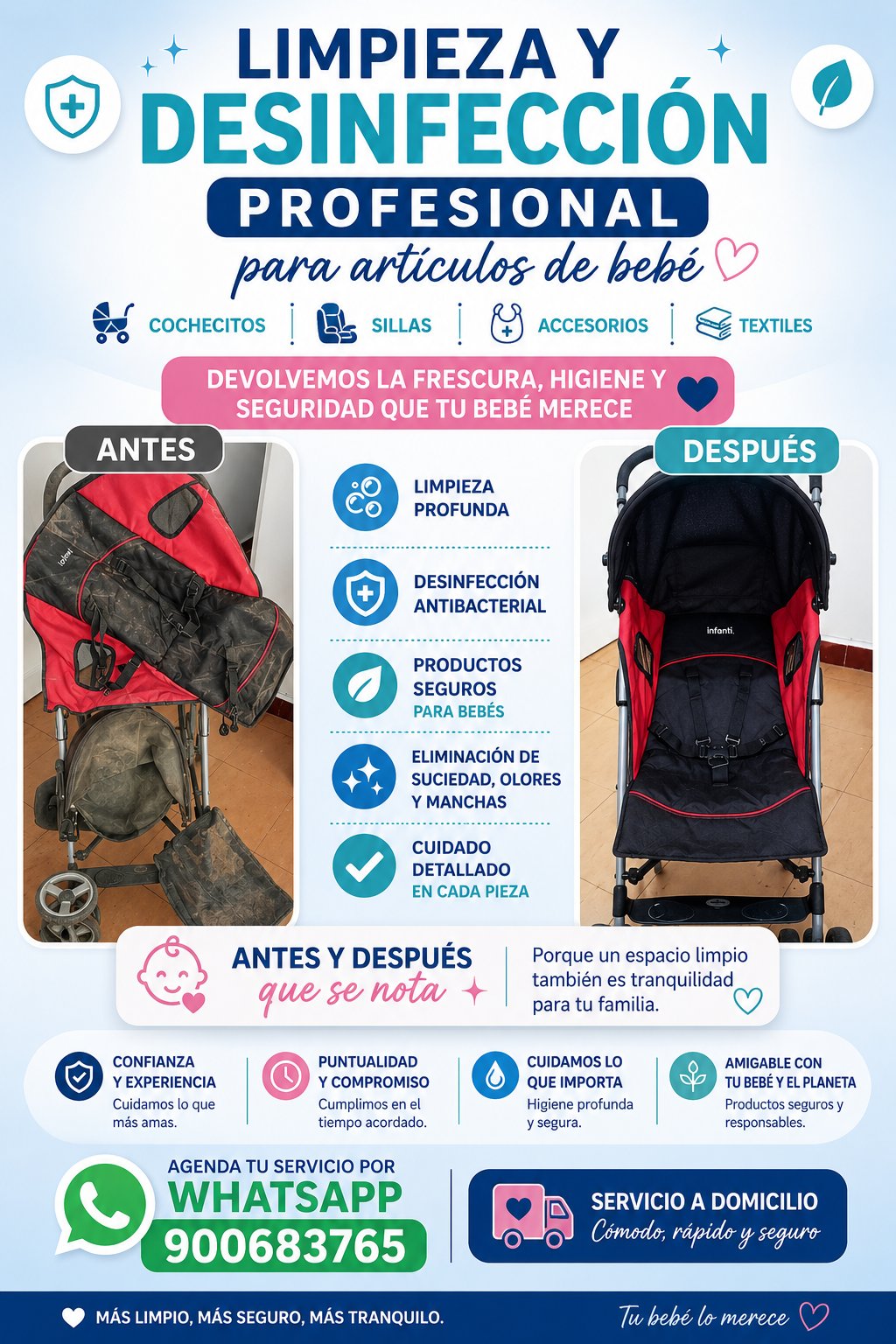 HACEMOS LAVADO Y DESINFECCIÓN DE ARTÍCULOS PARA BEBÉS 2