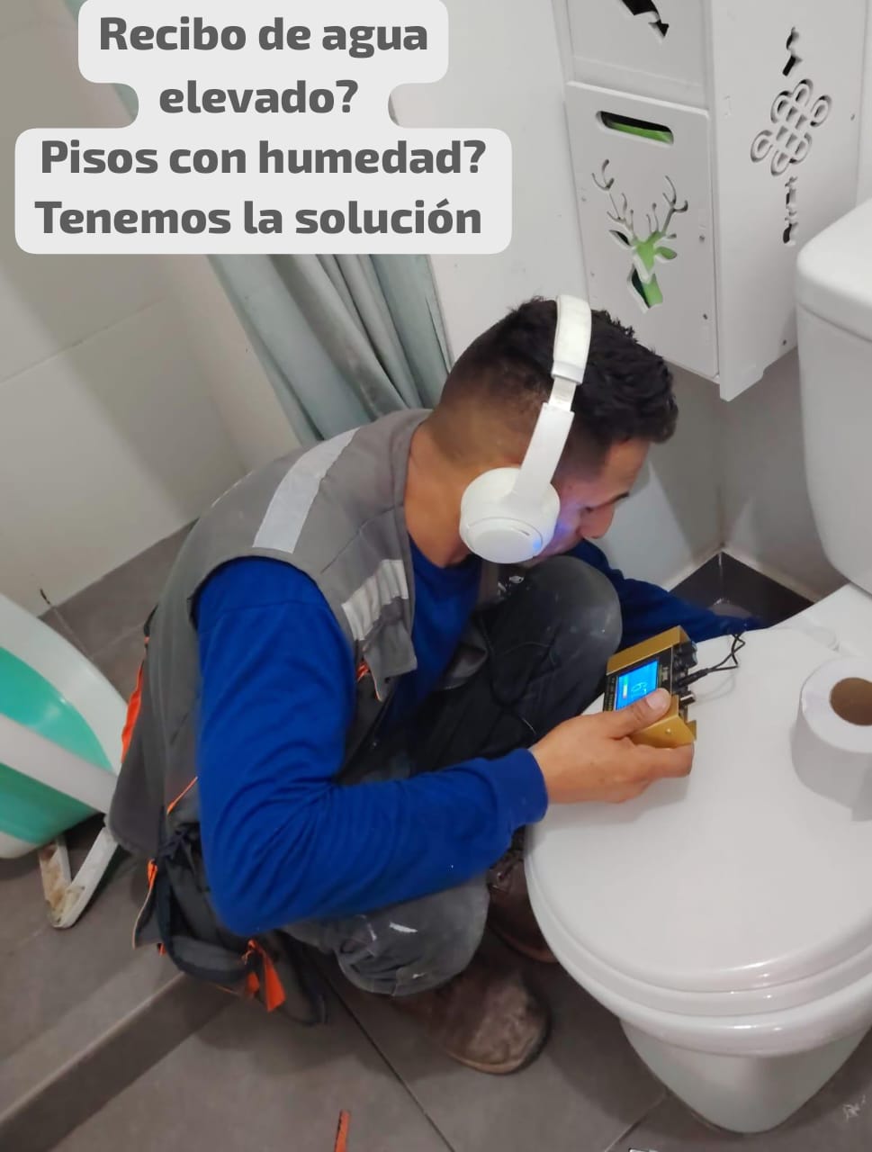 Detección Fuga De Agua Con Geofono