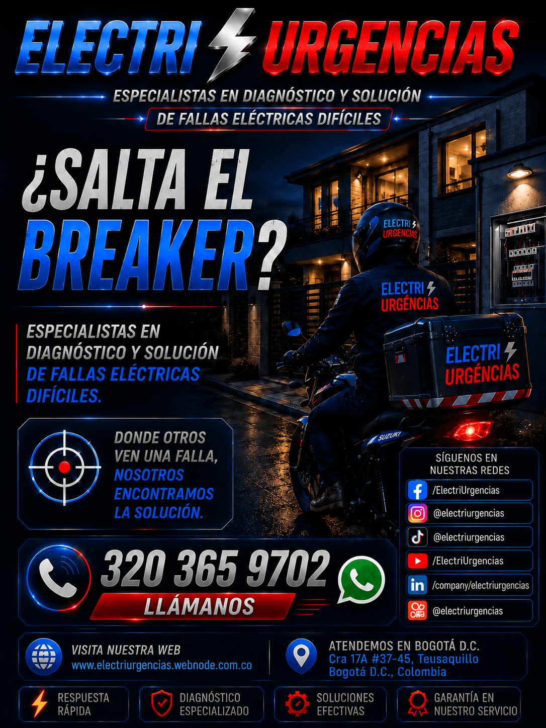 Electricista, reparaciones, instalaciones, apagones, emergencias 2