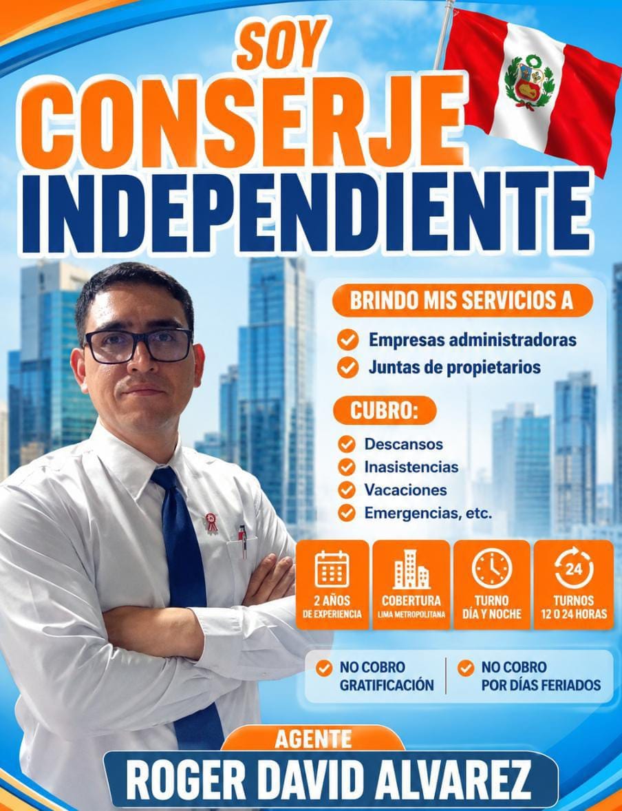 Servicio de Conserje Independiente 1