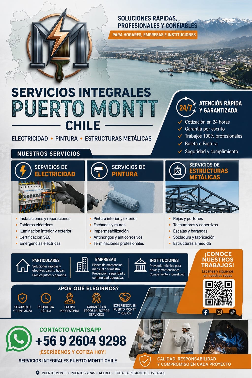 Servicios integrales Puerto Montt Chile