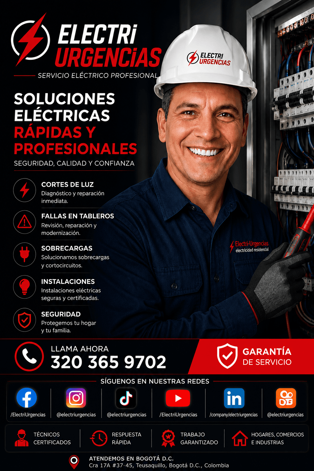 Electricista, reparaciones, instalaciones, apagones, emergencias 4