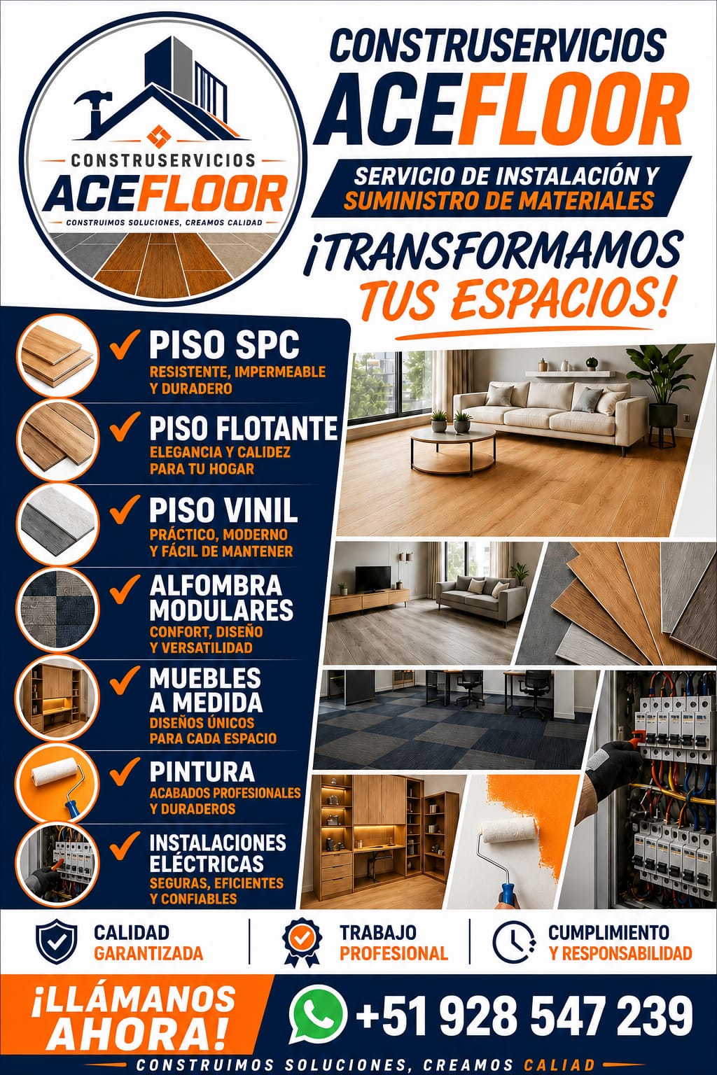 Servicios integrales  construcción y acabados  con 10 años brindando servicios de calidad
