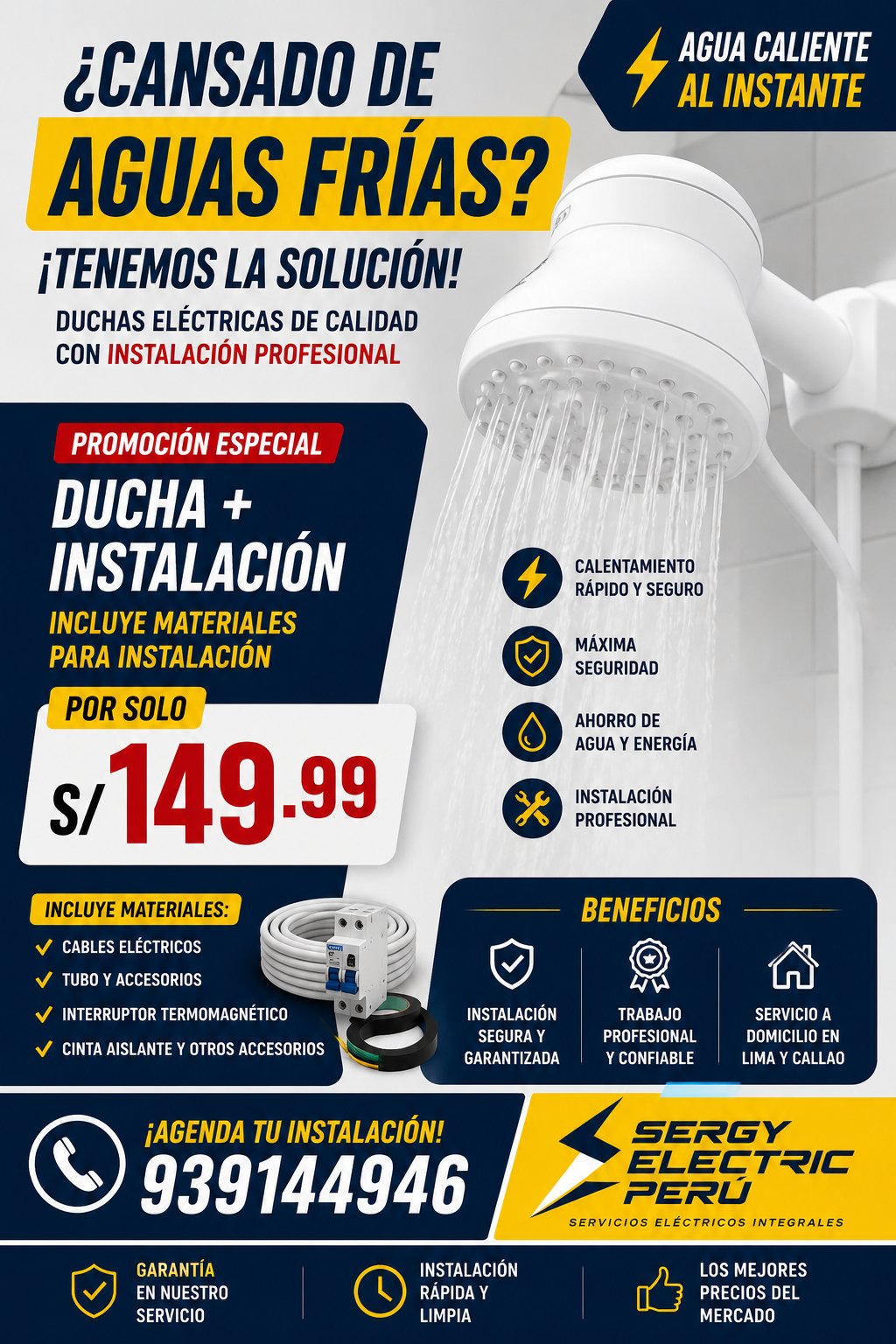 Duchas eléctricas 1