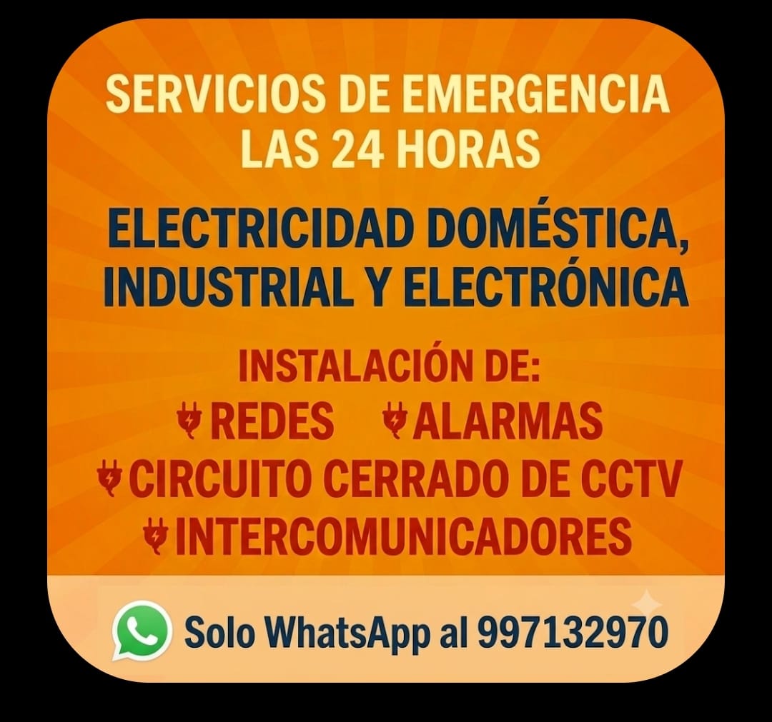 electricidad CCTV alarmas