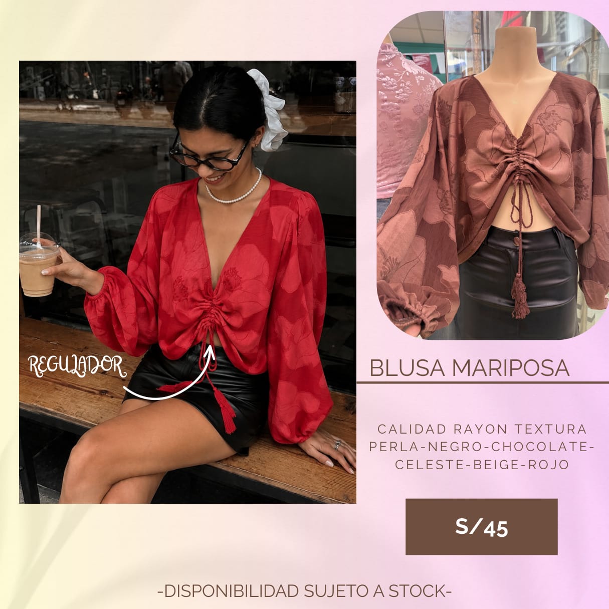 Blusa Mariposa 1