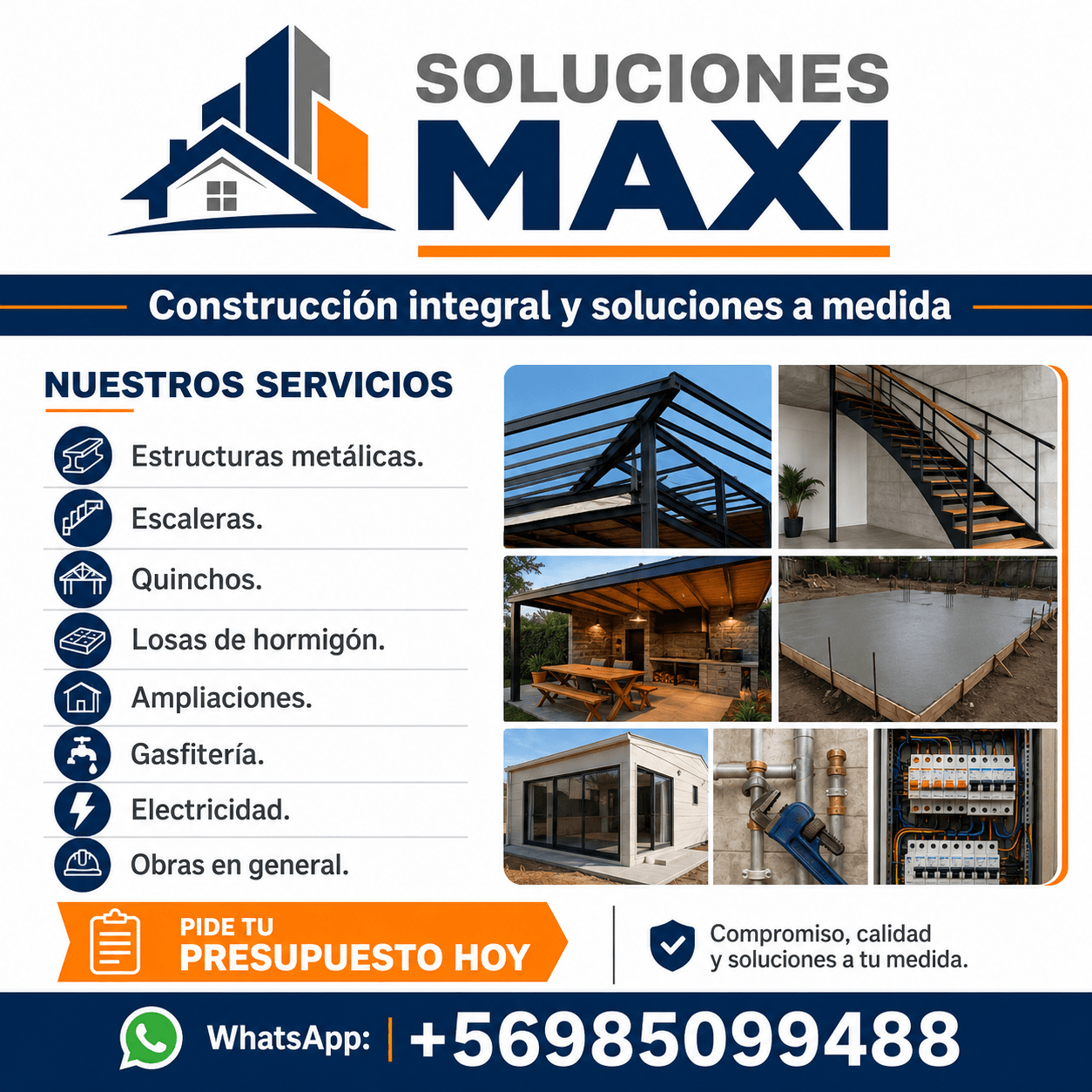 Maestro constructor | Soluciones Maxi | Construcción y terminaciones